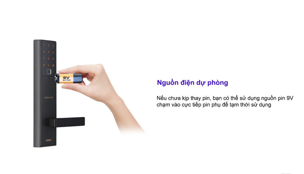 Khóa cửa Samsung SHP-DH538MU/EN
