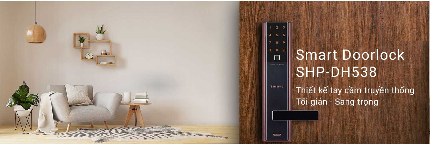 Khóa cửa Samsung SHP-DH538MU/EN