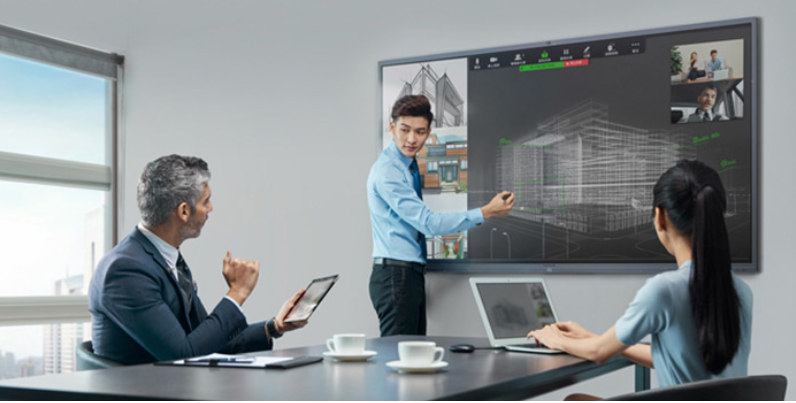 man hinh tuong tac hikvision