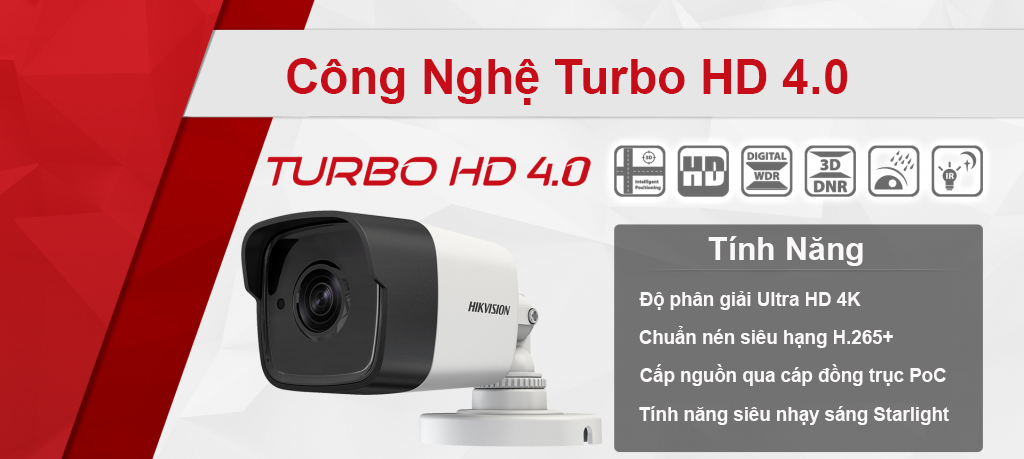 Công nghệ Turbo HD 4.0 của HIKVISION