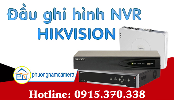 Đầu ghi hình IP Hikvision H.265 hỗ trợ PoE