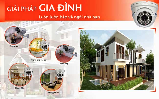 Dịch vụ lắp đặt camera cho nhà ở - chung cư