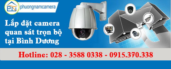 Lắp đặt camera quan sát trọn bộ tại Bình Dương