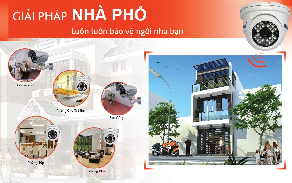 Giải pháp an ninh cho nhà phố