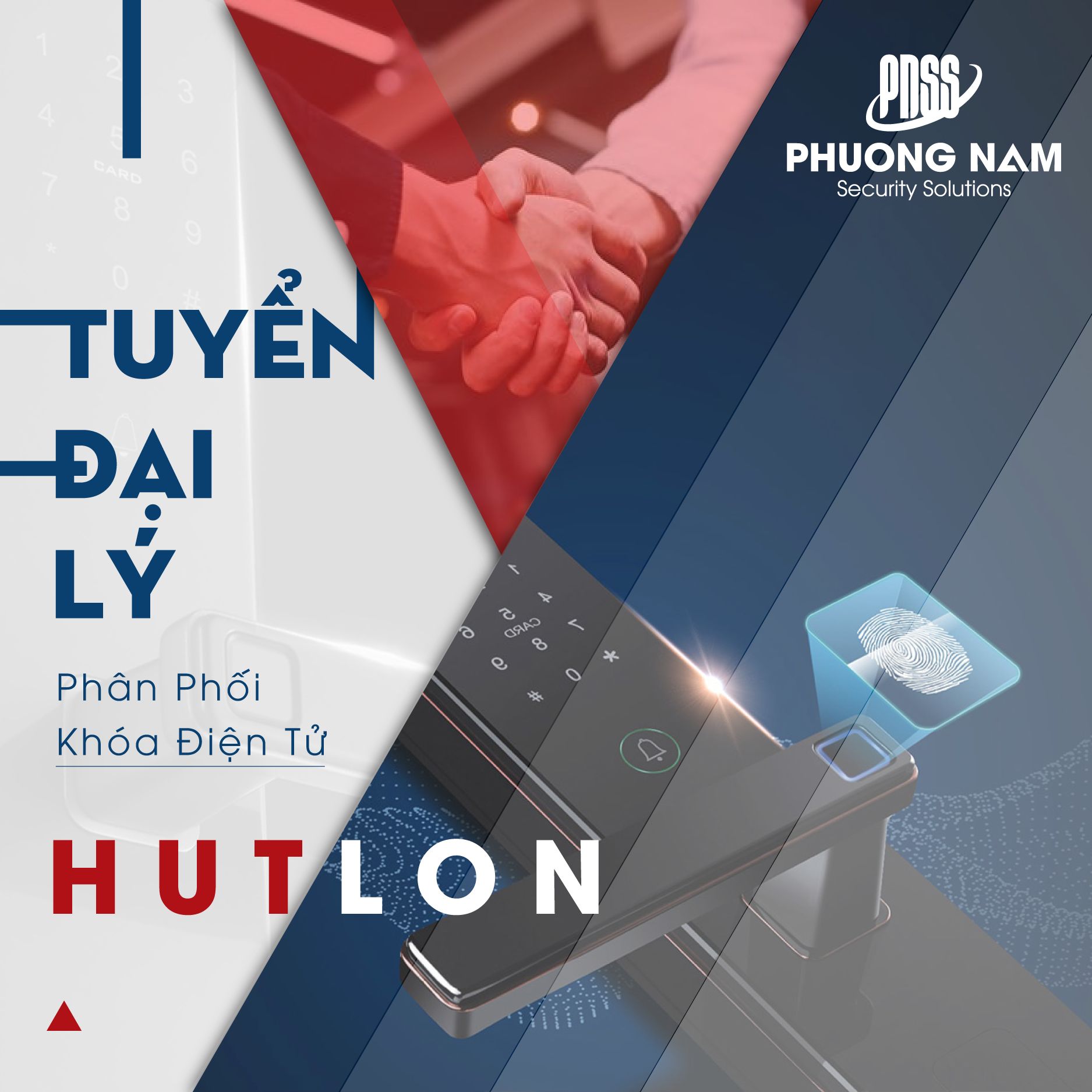 TUYỂN ĐẠI LÝ PHÂN PHỐI KHÓA CỬA ĐIỆN TỬ