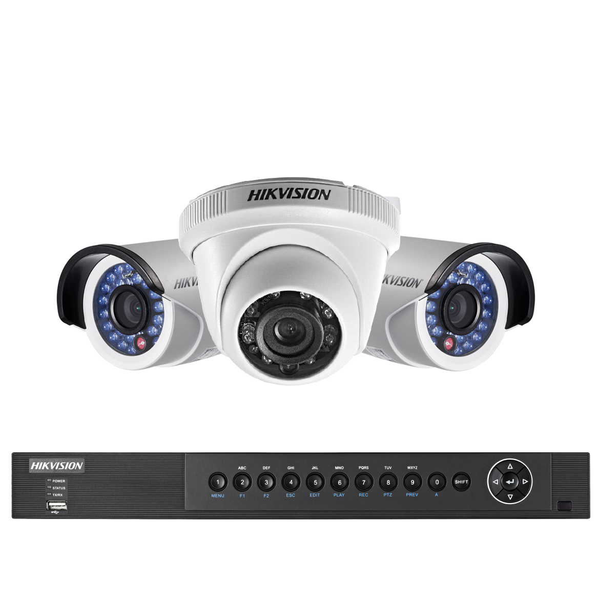 Gói 3 camera HIKVISION quan sát giá rẻ