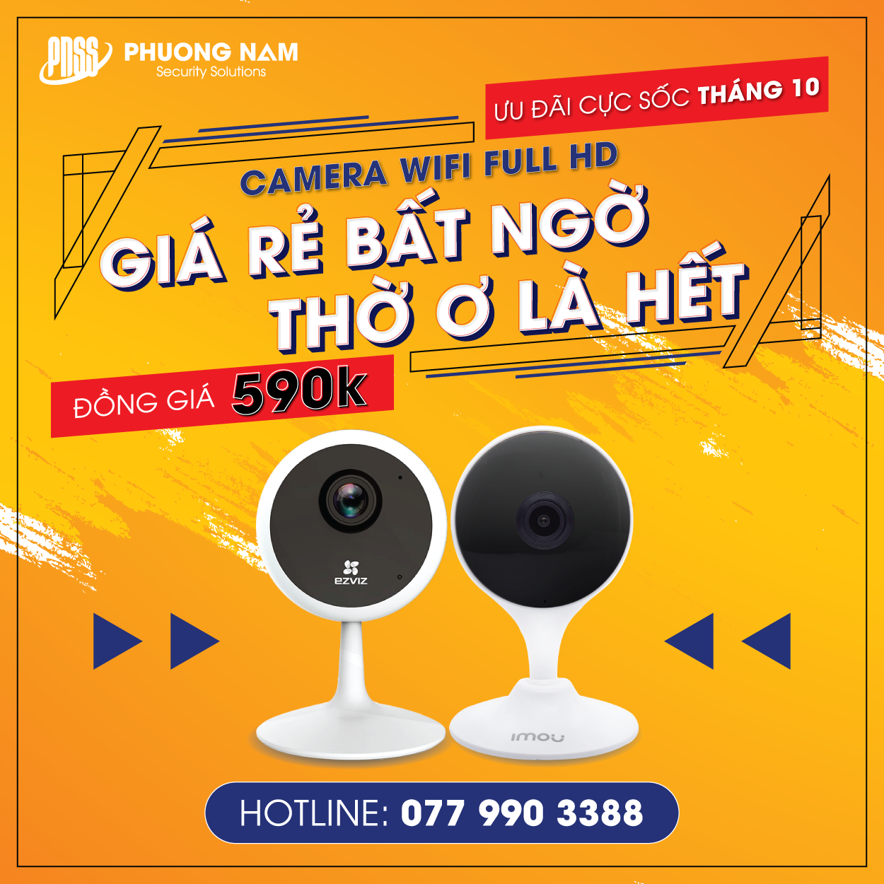 ƯU ĐÃI CAMERA CỰC SỐC THÁNG 10